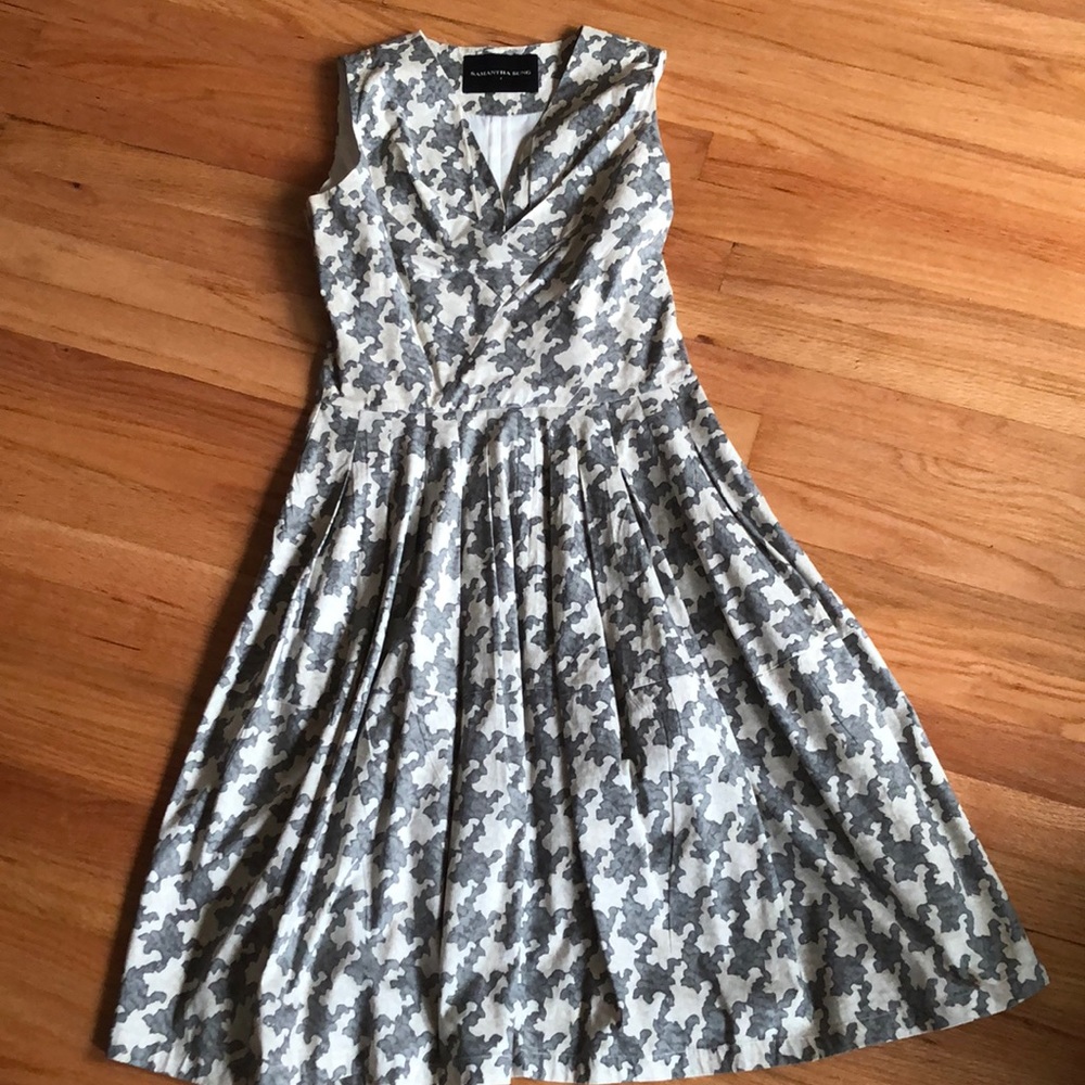 Samantha Sung sz. 4 lined A-lined dress